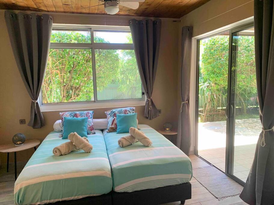 Villa Hoama Lodge Moorea Teavaro ภายนอก รูปภาพ