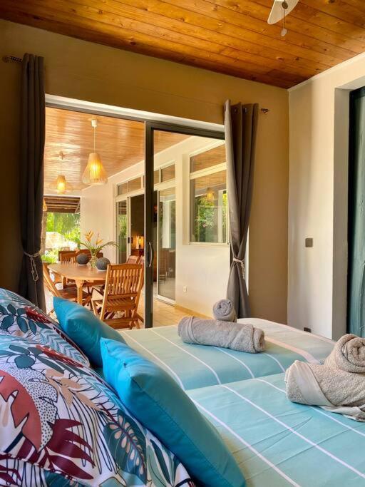 Villa Hoama Lodge Moorea Teavaro ภายนอก รูปภาพ
