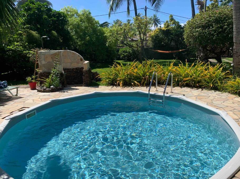 Villa Hoama Lodge Moorea Teavaro ภายนอก รูปภาพ