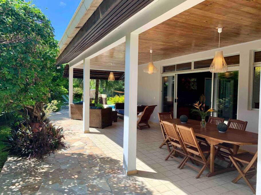 Villa Hoama Lodge Moorea Teavaro ภายนอก รูปภาพ