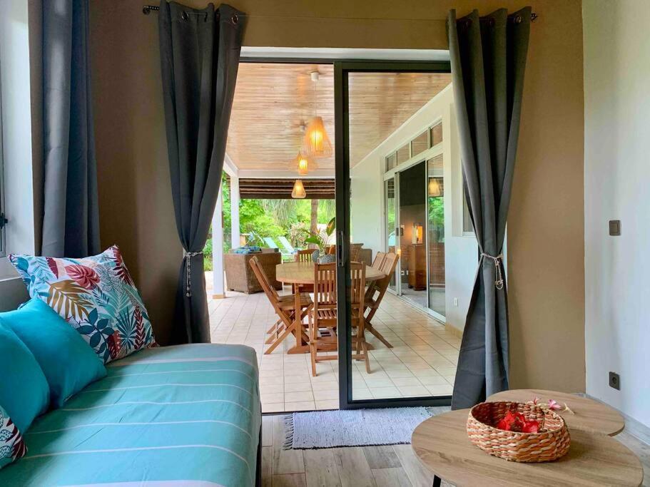 Villa Hoama Lodge Moorea Teavaro ภายนอก รูปภาพ